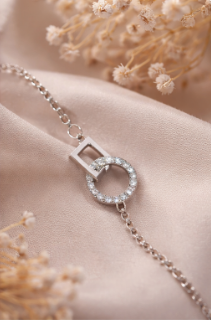 Bracelet élégance Halo