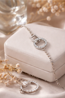 Bracelet élégance Halo